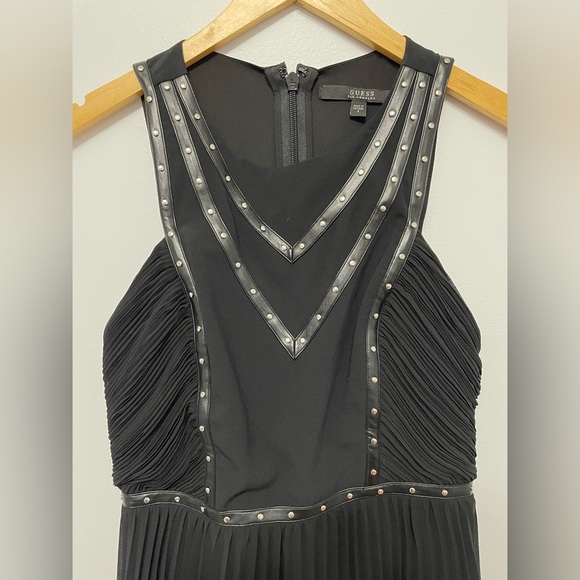 GUESS Biker Style Black Dress - Picture 4 of 5
